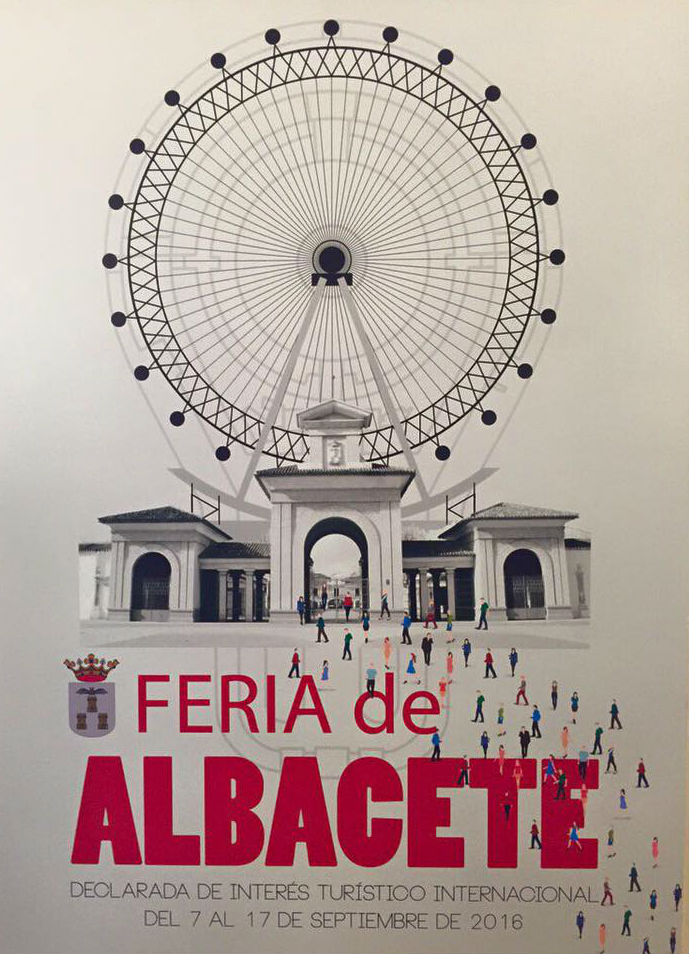 Cartel Feria de Albacete 2016 Noria