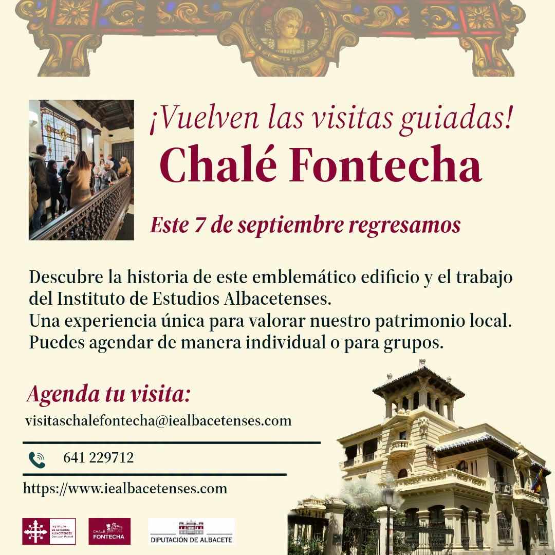 Visitas al Chalet Fontecha durante Feria de Albacete
