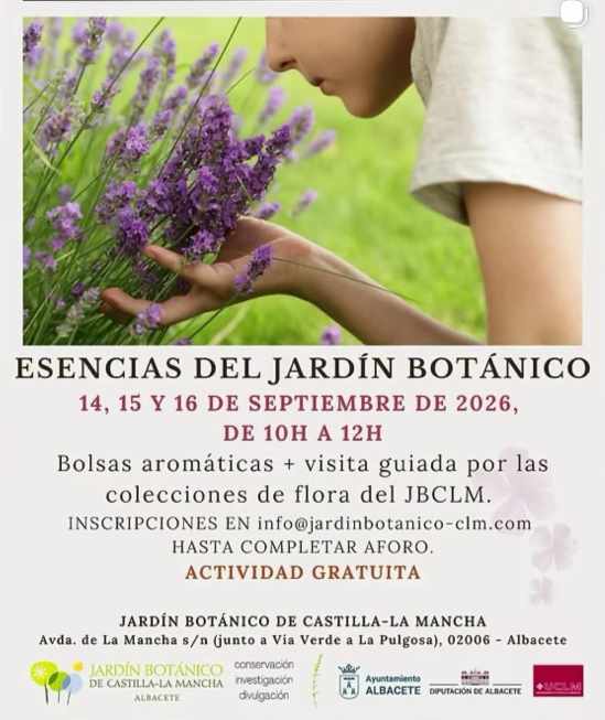 Visitas Jardín Botánico en Feria de Albacete