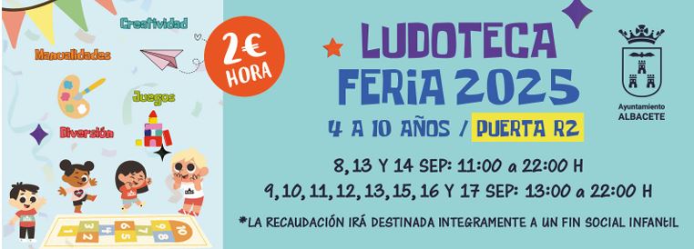 Ludoteca en Feria 2025