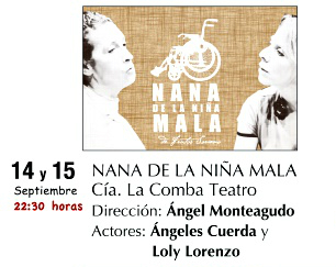 Nana de la niña mala Teatro en la Posada del Rosario Feria de Albacete 2017