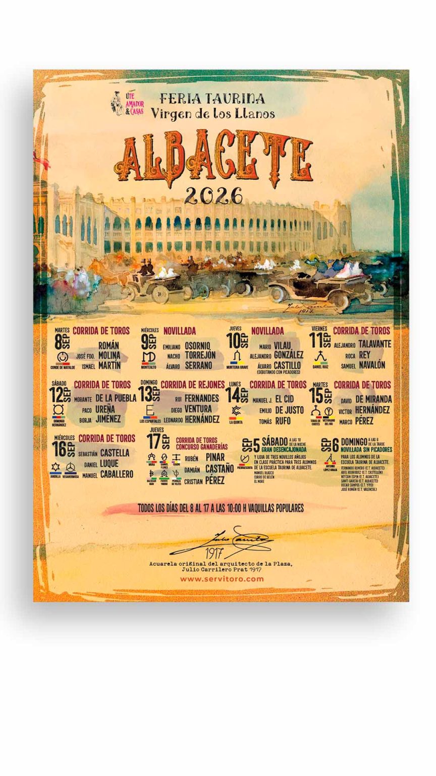 Feria Albacete Toros 2026
